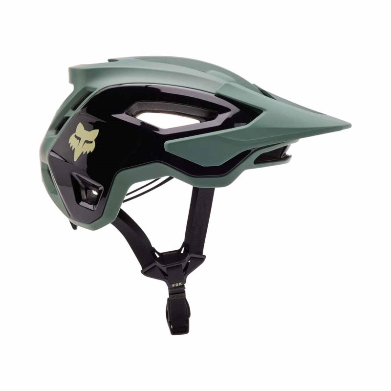 FOX Speedframe Pro Helmet Blocked Hunter Green