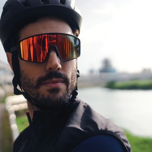 ULAC Luft Glasses Black / Red