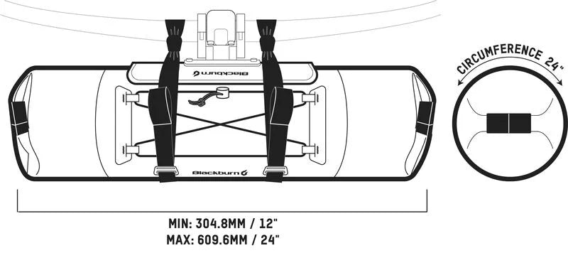 BLACKBURN Outpost Elite Handlebar Roll