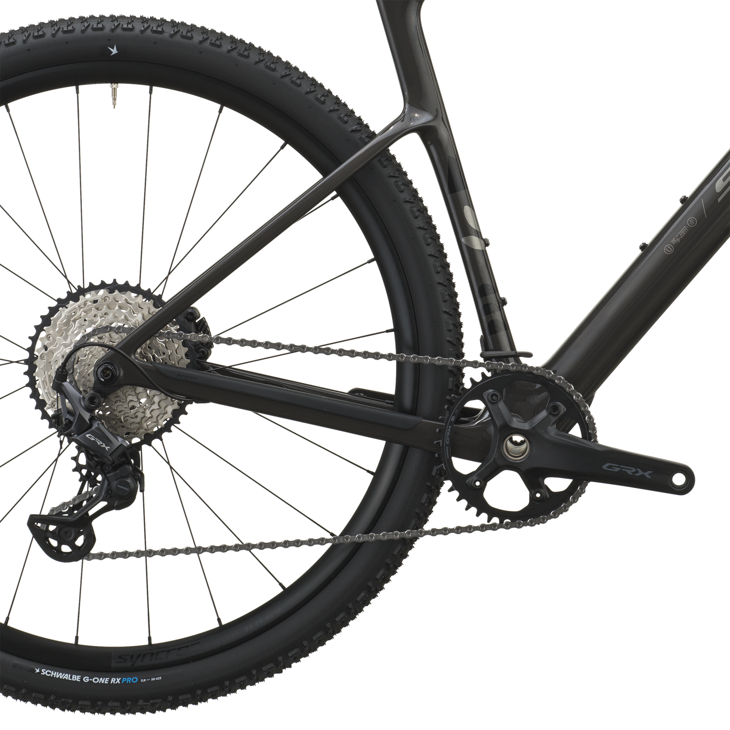 SCOTT Addict Gravel 40 Carbon Black