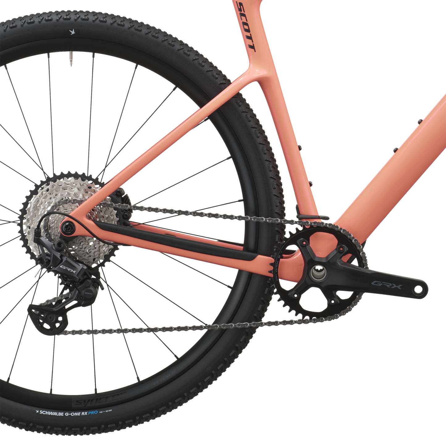 SCOTT Addict Gravel 40 Peach Pink