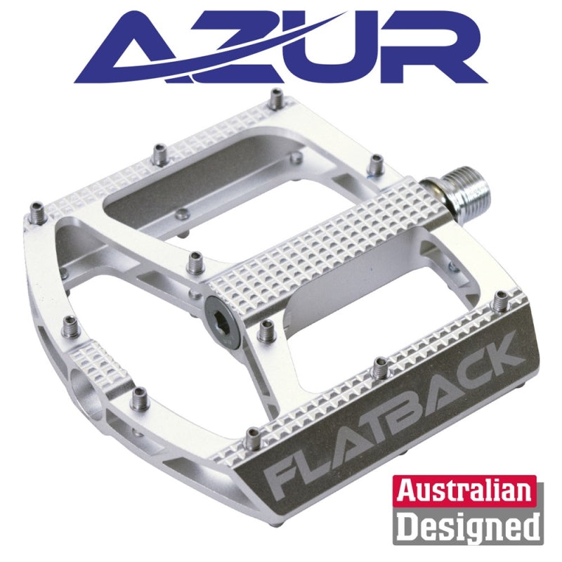 Flatback Platform Pedal - Silver