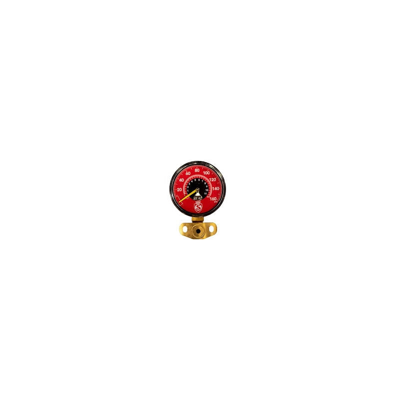 Silca Pump Gauge Super Pista ULTIMATE/SP2 160PSI/RED