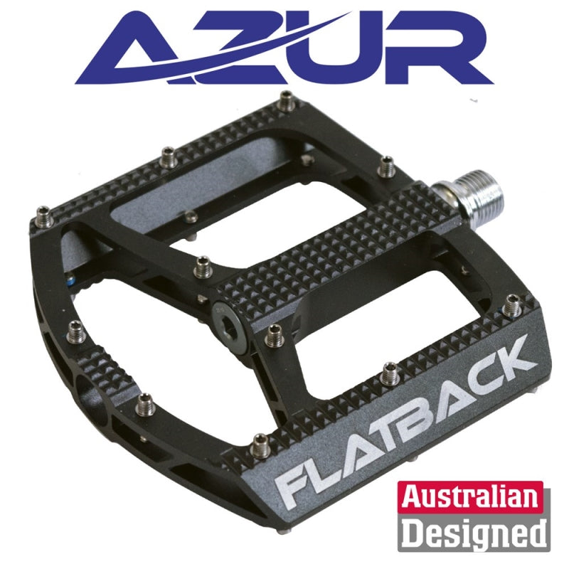 Flatback Platform Pedal Black