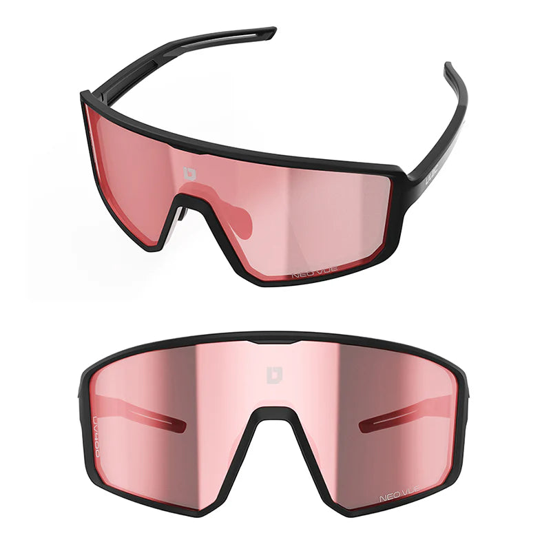 ULAC Luft Glasses Black / Red
