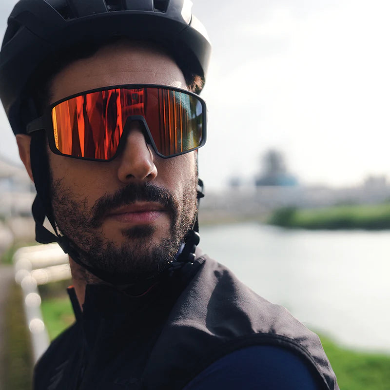 ULAC Luft Glasses Black / Red