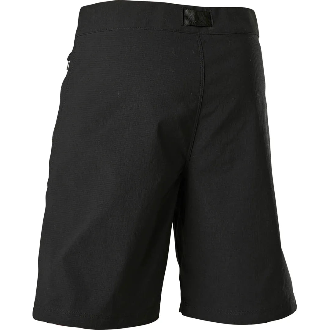 FOX RANGER YOUTH MTB SHORTS WITH LINER BLACK