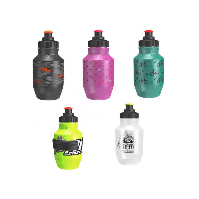 KIDS BOTTLE AND CAGE ASSORTED COLOURS