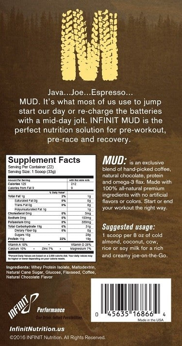 INFINIT Mud - Mocha Protein Drink